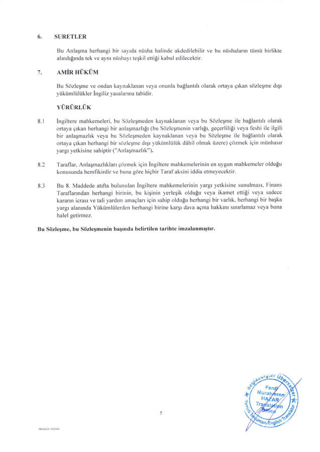 Czech Export Bank Adularya Naksan