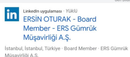 Ersin Oturak Ers Gümrük Muhiddin Gülal